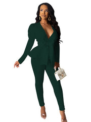 Load image into Gallery viewer, Women's Pants Suit w/ Bow