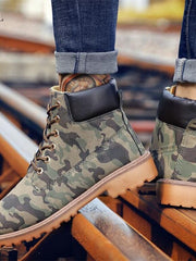 Load image into Gallery viewer, Lace-Up Boots