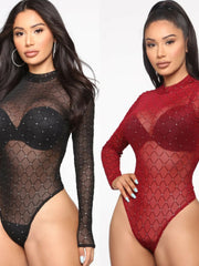 Load image into Gallery viewer, Sexy Long Sleeve Bodysuit