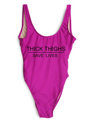 Load image into Gallery viewer, THICK THIGHS SAVE LIVES One Piece Swimsuit