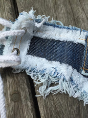 Load image into Gallery viewer, Denim Micro Short