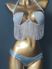 Load image into Gallery viewer, Fringe Top & Panties Set