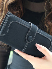 Load image into Gallery viewer, Faux Suede Wallet