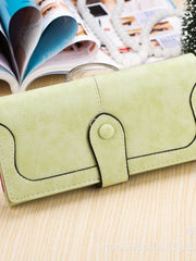 Load image into Gallery viewer, Faux Suede Wallet