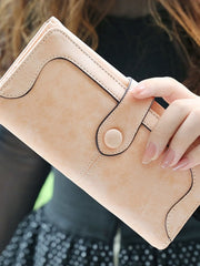 Load image into Gallery viewer, Faux Suede Wallet