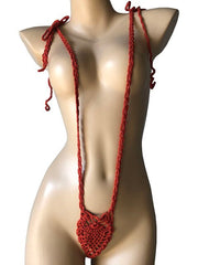 Load image into Gallery viewer, Micro Swimsuit Crochet
