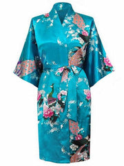 Load image into Gallery viewer, Floral Print Kimono Robe