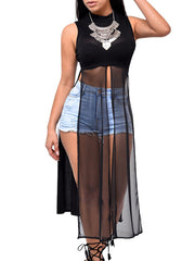 Load image into Gallery viewer, Asymmetric Crop Top