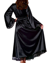 Load image into Gallery viewer, Long Satin Robe