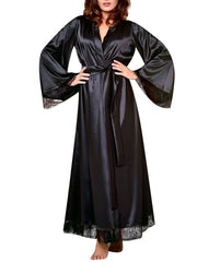 Load image into Gallery viewer, Long Satin Robe