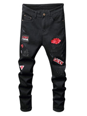 Load image into Gallery viewer, Embroidered Jeans