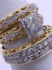 Load image into Gallery viewer, Luxury Three Ring Set