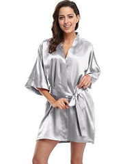 Load image into Gallery viewer, Satin Robe