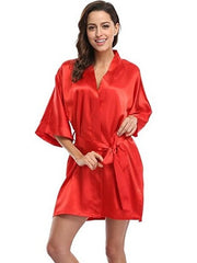 Load image into Gallery viewer, Satin Robe