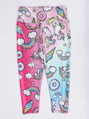 Load image into Gallery viewer, Rainbow Unicorn Leggings