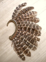 Load image into Gallery viewer, Feather Ear Cuff