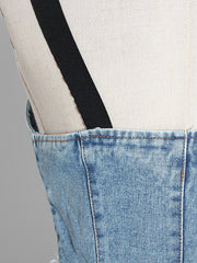 Load image into Gallery viewer, Patchwork Denim Top