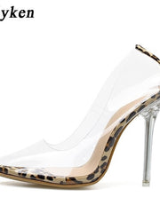 Load image into Gallery viewer, Clear High Heel Shoes