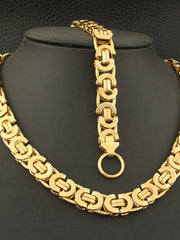 Load image into Gallery viewer, Stainless Steel Necklace & Bracelet