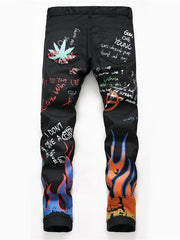 Load image into Gallery viewer, Cool Print Jeans