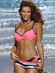 Load image into Gallery viewer, Three Piece Swimsuit/ Bikini - vendach