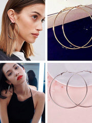 Load image into Gallery viewer, Big Hoop Earrings