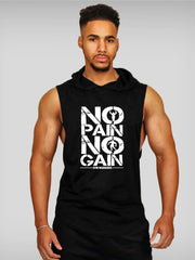 Load image into Gallery viewer, NO PAIN NO GAIN HOODED TANK