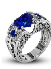 Load image into Gallery viewer, Heart Shaped Engagement Ring