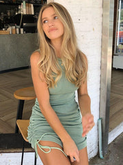 Load image into Gallery viewer, Drawstring Dress