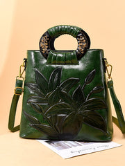 Load image into Gallery viewer, Leather Hand/Shoulder Bag