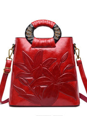 Load image into Gallery viewer, Leather Hand/Shoulder Bag