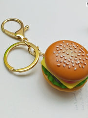 Load image into Gallery viewer, Burger Key Chain