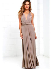 Load image into Gallery viewer, Multiway Wrap Convertible Boho Maxi Dress