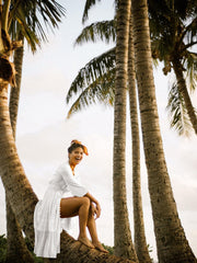 Load image into Gallery viewer, Lace Patchwork Long Beach Dress