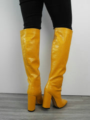 Load image into Gallery viewer, Chunky Heeled Boots