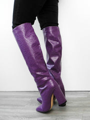 Load image into Gallery viewer, Chunky Heeled Boots