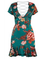 Load image into Gallery viewer, Crisscross Back Dress