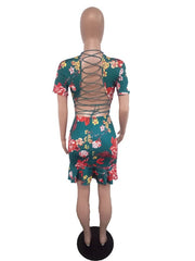 Load image into Gallery viewer, Crisscross Back Dress