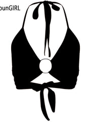 Load image into Gallery viewer, Ring Halter Top