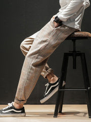 Load image into Gallery viewer, Plaid Pants