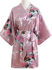 Load image into Gallery viewer, Floral Print Kimono Robe