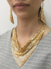 Load image into Gallery viewer, Rhinestone Necklaces & Earrings