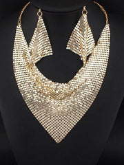 Load image into Gallery viewer, Rhinestone Necklaces & Earrings