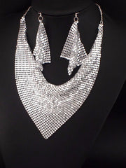 Load image into Gallery viewer, Rhinestone Necklaces & Earrings