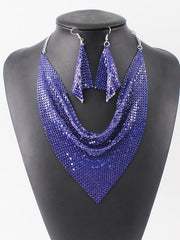 Load image into Gallery viewer, Rhinestone Necklaces & Earrings