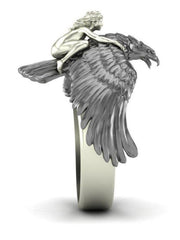 Load image into Gallery viewer, Flying Eagle Ring