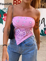 Load image into Gallery viewer, Bandana Tube Top