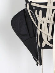 Load image into Gallery viewer, Laced Patchwork Skirt