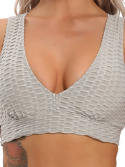 Load image into Gallery viewer, Textured Sports Bra