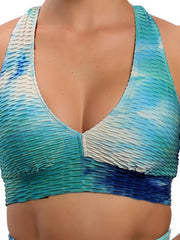 Load image into Gallery viewer, Textured Sports Bra